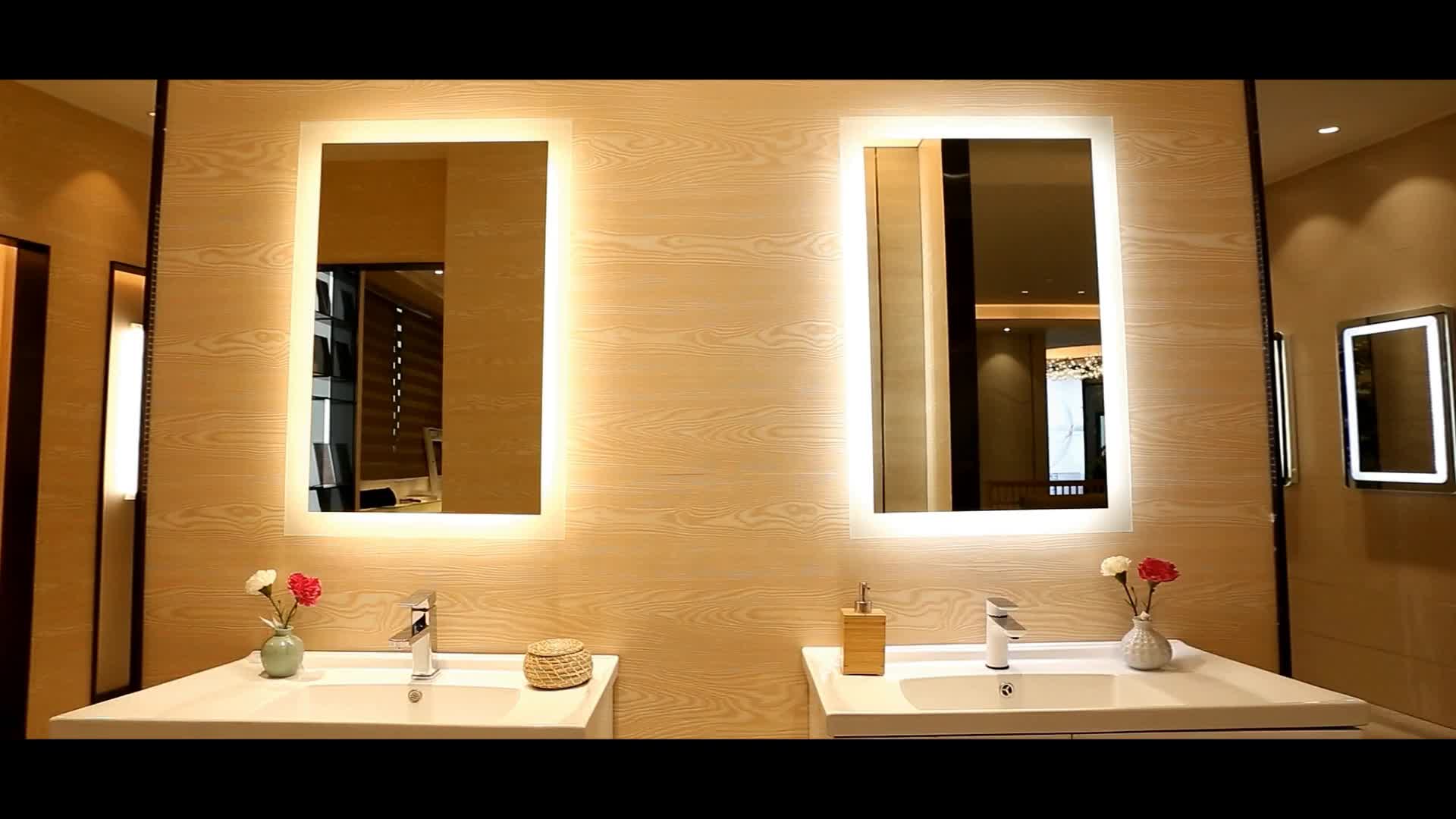 Popular Bathroom Design Wall Mounted Fog Free Shower Magnifying Mirror