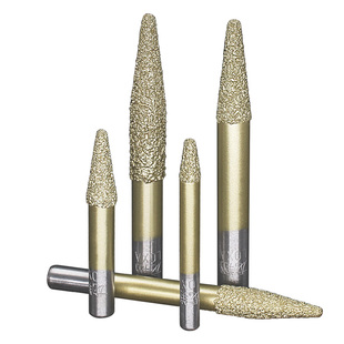 龙翔石材雕刻刀大理石浮雕刀数控雕刻机刀具钎焊金刚石锥度球头刀