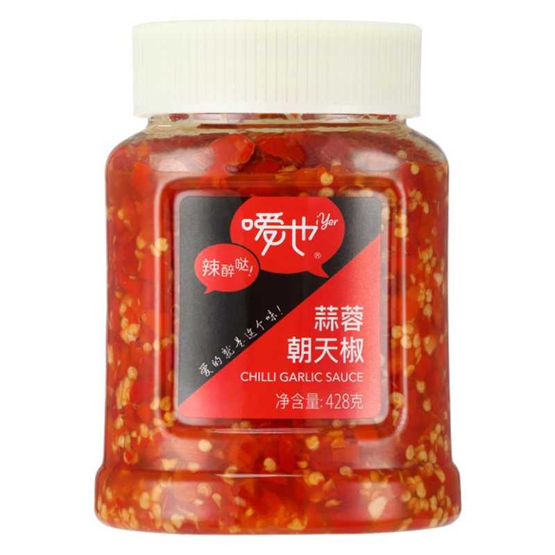 嗳也风味428g大瓶自制香拌蒜蓉