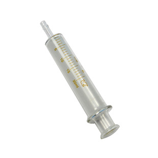 20ml大口玻璃针筒玻璃针管鼻饲喂饭喂药喂食流汁牛奶动物喂药食物