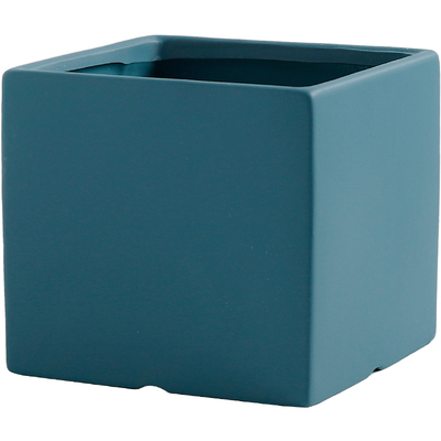 北欧陶瓷多肉兰花简约带托盘小号