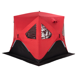 冰钓帐篷户外冬钓野营装备加厚夹棉冬季冬天极寒保暖防雨防寒防风