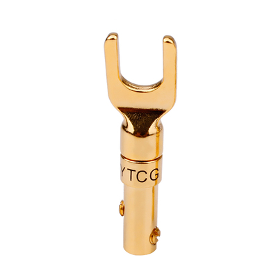 YYTCG发烧级免焊接功放音响插头