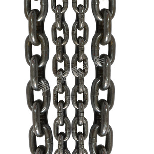 国标g80起重链条吊具锰钢铁链手拉葫芦链条吊索具链防剪0.2531t吨