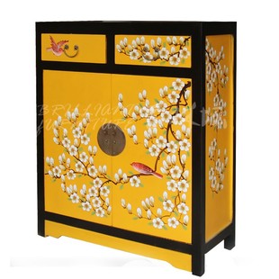 进门客厅玄关柜鞋柜家用门口实木新中式阳台储物柜收纳大容量柜子