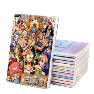海贼王动漫周边套胶笔记本手帐本子路飞乔巴记事作业本男女生文具