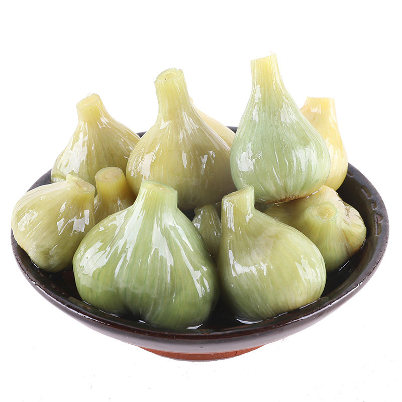 吴川特产黄坡肖观生糖醋蒜头腌制