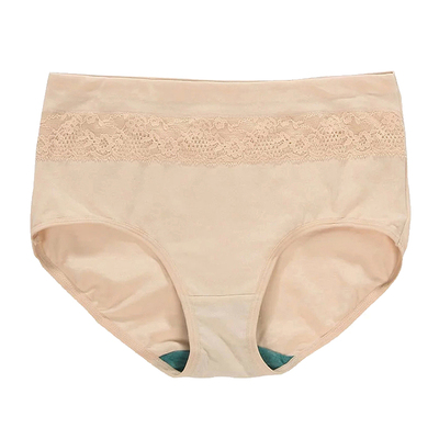 ab女士弹力棉蕾丝边短裤内裤