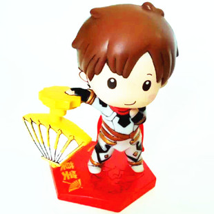 2018麦当劳全职高手玩具夜雨声烦索克萨尔公仔摆件全套礼盒现货