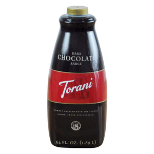 美国Torani特朗尼黑巧克力淋酱1.89L 可可酱咖啡奶茶烘焙调味糖浆