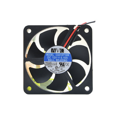 AVC C6010T12H 12V 0.10A 6CM 6010 CPU机箱电源静音散热风扇