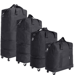 158航空托运包超大容量拖轮折叠袋旅行李包箱搬家伸缩万向轮包