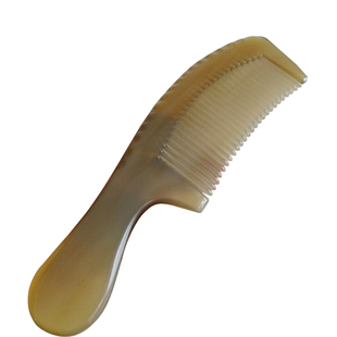 相伴一生 加厚 老角老白水牛角梳子 保护健康梳子 个性DIY刻字