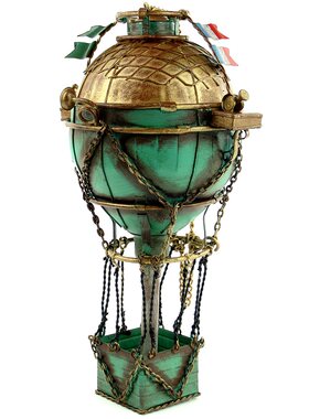 世纪法国热气球西餐厅吊挂摆件