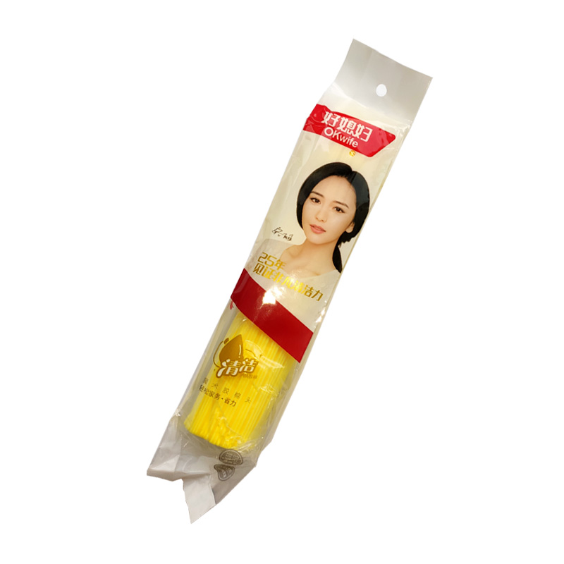 正品好媳妇28cm对折拖把头替换头对折挤水海绵胶棉拖把专用配件头