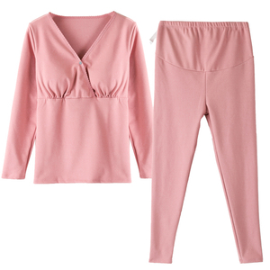 产后月子服哺乳睡衣孕妇保暖内衣