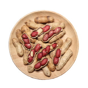 25年新货炒熟带壳红花生 东北特产农家自产红衣小花生原味散装5斤