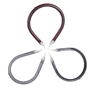 通用小太阳取暖器灯管发热管加热管电暖器电热丝暖扇管配件圆U型