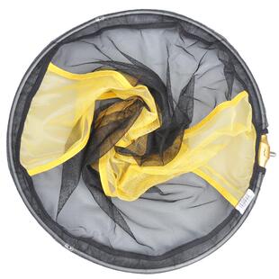 红健折叠抄网头冬捕铝合金圈超硬涂胶防挂速干钓鱼网头捞鱼网抄兜