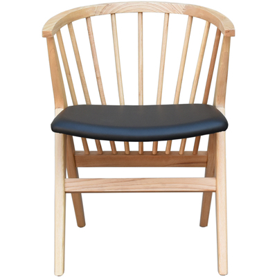 实木家用soo+白蜡木北欧餐椅