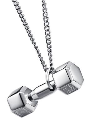 欧美男士项链钛钢潮男情侣吊坠