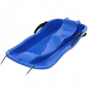 滑雪板儿童加厚耐磨成人爬犁滑草板滑雪板单板户外滑沙板雪橇车