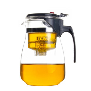 包邮重压飘逸杯泡茶壶耐热玻璃茶具可拆洗内胆花茶玲玲杯冲茶器