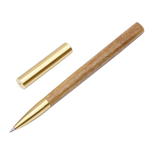 金属红木笔签字笔中性笔 送女朋友男士高档商务创意礼品定制刻字