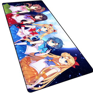 Sailor Moon夜礼服假面小小月野兔美少女战士鼠标垫超大键盘桌垫