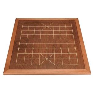 御圣中国象棋棋盘实木高档特大号象棋盘6分木质象棋桌子橡棋家用