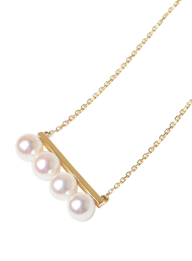 手作天然淡水珍珠项链吊坠礼物