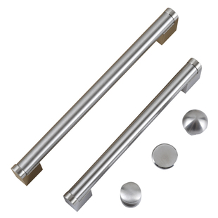 克尼纳304不锈钢北欧简约衣柜门橱柜抽屉单孔把手极简五金配件