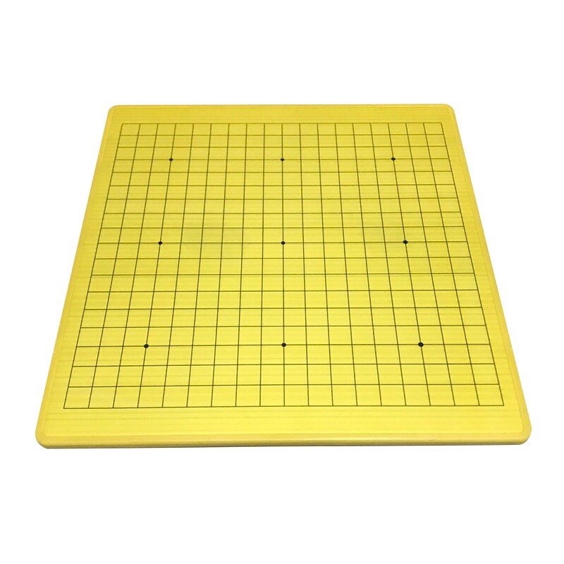 亚克力防水棋盘围棋中国象棋双面棋盘成人教学比赛包边耐磨花学生