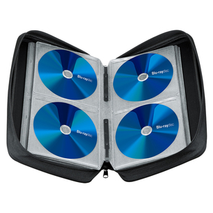 日本SANWA光盘包CD盒碟片包蓝光DVD收纳盒160片游戏盘片包大容量