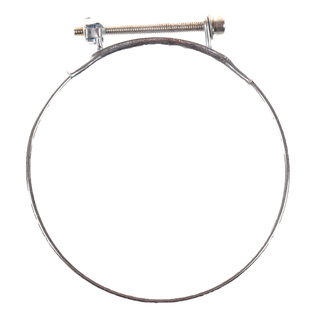 单钢丝卡箍风管锁紧卡箍喉箍镀锌钢丝管卡固定弹簧钢单钢丝管箍