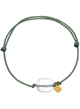 THISNESS秘密花园天然白水晶手链