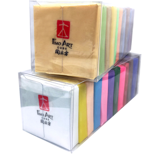 陶立方软陶24色diy材料包无气味环保粘土陶土学生手工制作雕塑泥