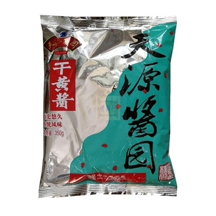 北京六必居天源干黄酱350克干酱黄豆酱杂酱面酱肉卤餐饮面馆商用