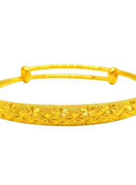 沙金不掉色越南手镯子首饰品