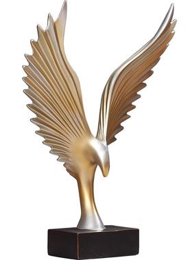 北欧风现代简约家居饰品老鹰摆件