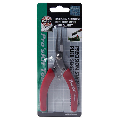 台湾宝工红柄尖嘴钳进口5寸130mm