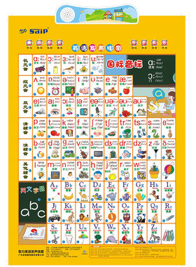 初一学生英语国际音标有声挂图