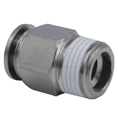 原装亚德客全金属螺纹AirTac直通