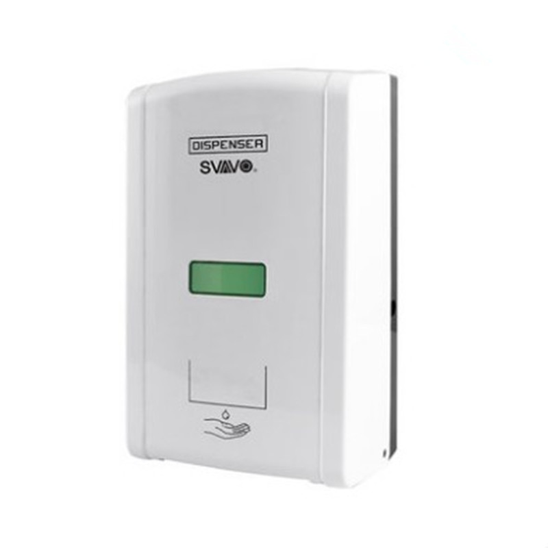 瑞沃V-430挂壁式洗手间厕所自动皂液器红外线感应出液机 皂液盒