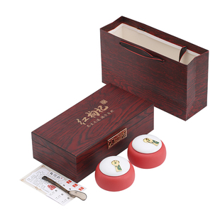 高档黑枸杞包装礼盒 宁夏枸杞红枸杞礼盒陶瓷罐空盒送礼可定制