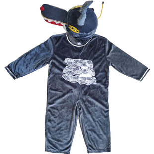 儿童动物演出服狮子狐狸大象大灰狼小鸟熊猫小鹿卡通舞蹈表演服装