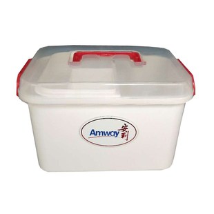 安利产品示范工具箱全套演示百宝箱红蓝套杯四宝盒蛋塑料示范盒