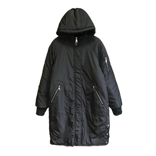 外套冬季工装新款棉大衣韩版连帽休闲棉服潮胖MM大码中长款棉衣女