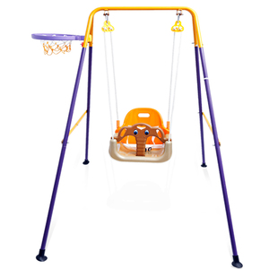 儿童秋千室内吊兰座椅家庭室外户外简易成人荡秋千宝宝折叠摇篮椅