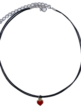 choker锁骨链女气质脖子项圈双层